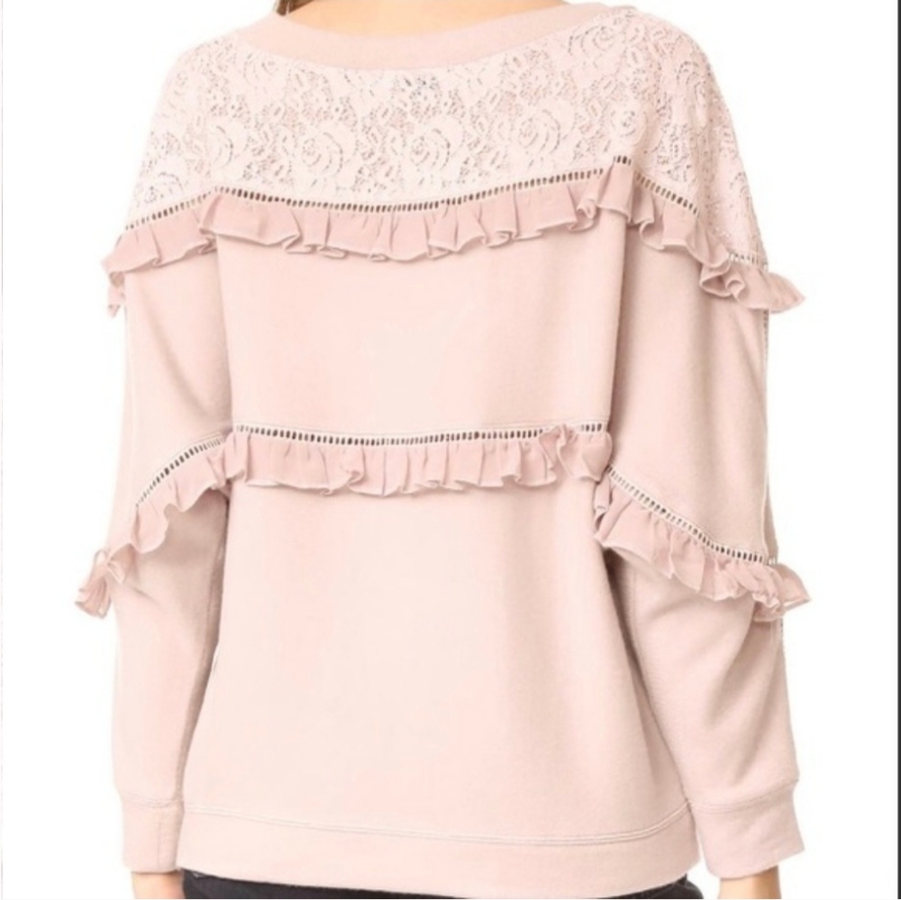 Love Sam Ruffled Pullover Sweater - Picture 3 of 9